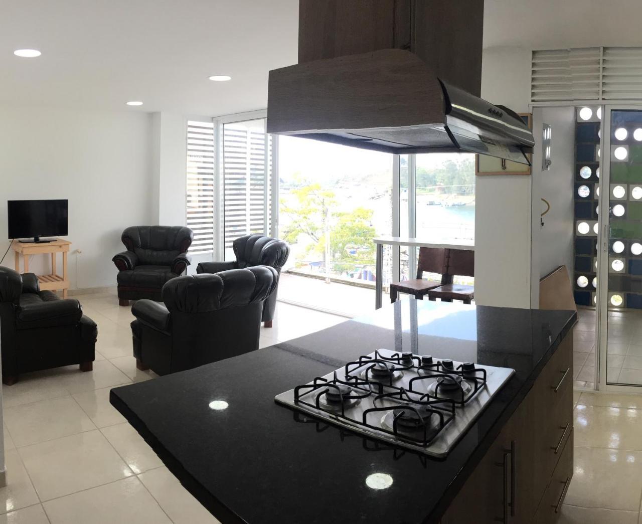 Apartamento The Colors Apartment Guatape Luaran gambar